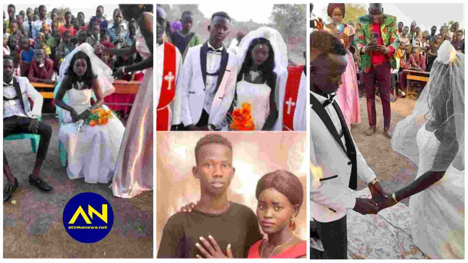 15 year old marries his 16 year old girlfriend in lavish wedding