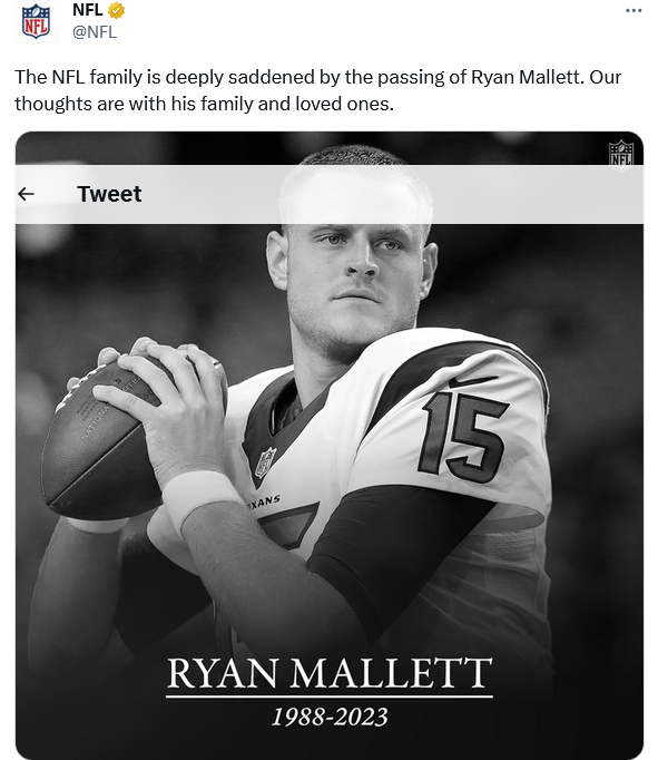 Ryan Mallett death