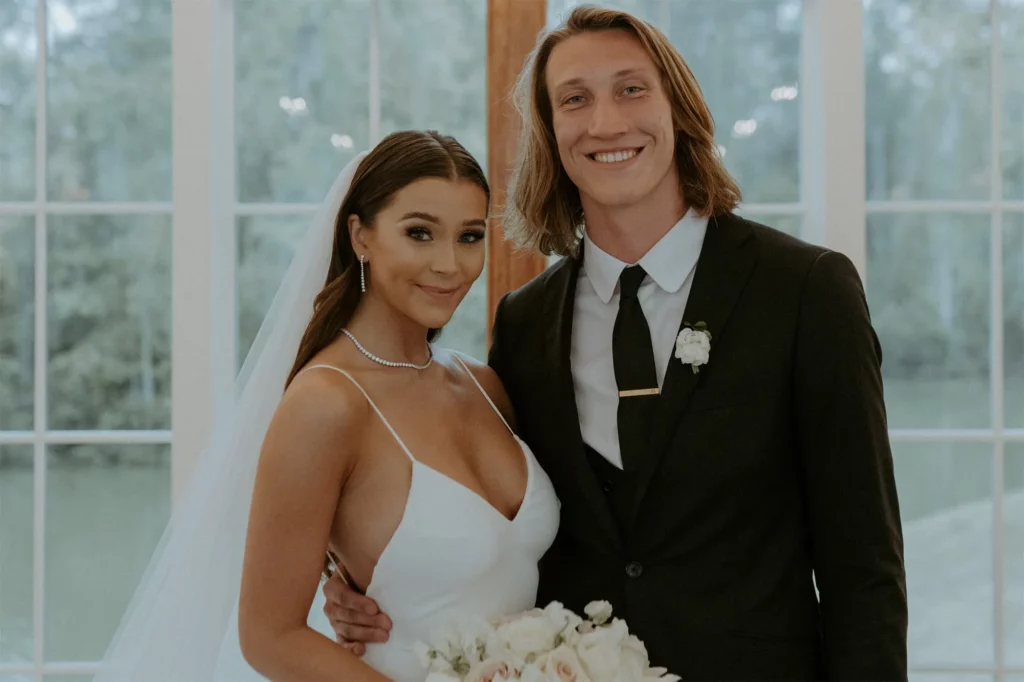 Trevor Lawrence wife Marissa Mowry