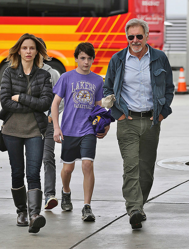 Harrison Ford and Calista Flockhart