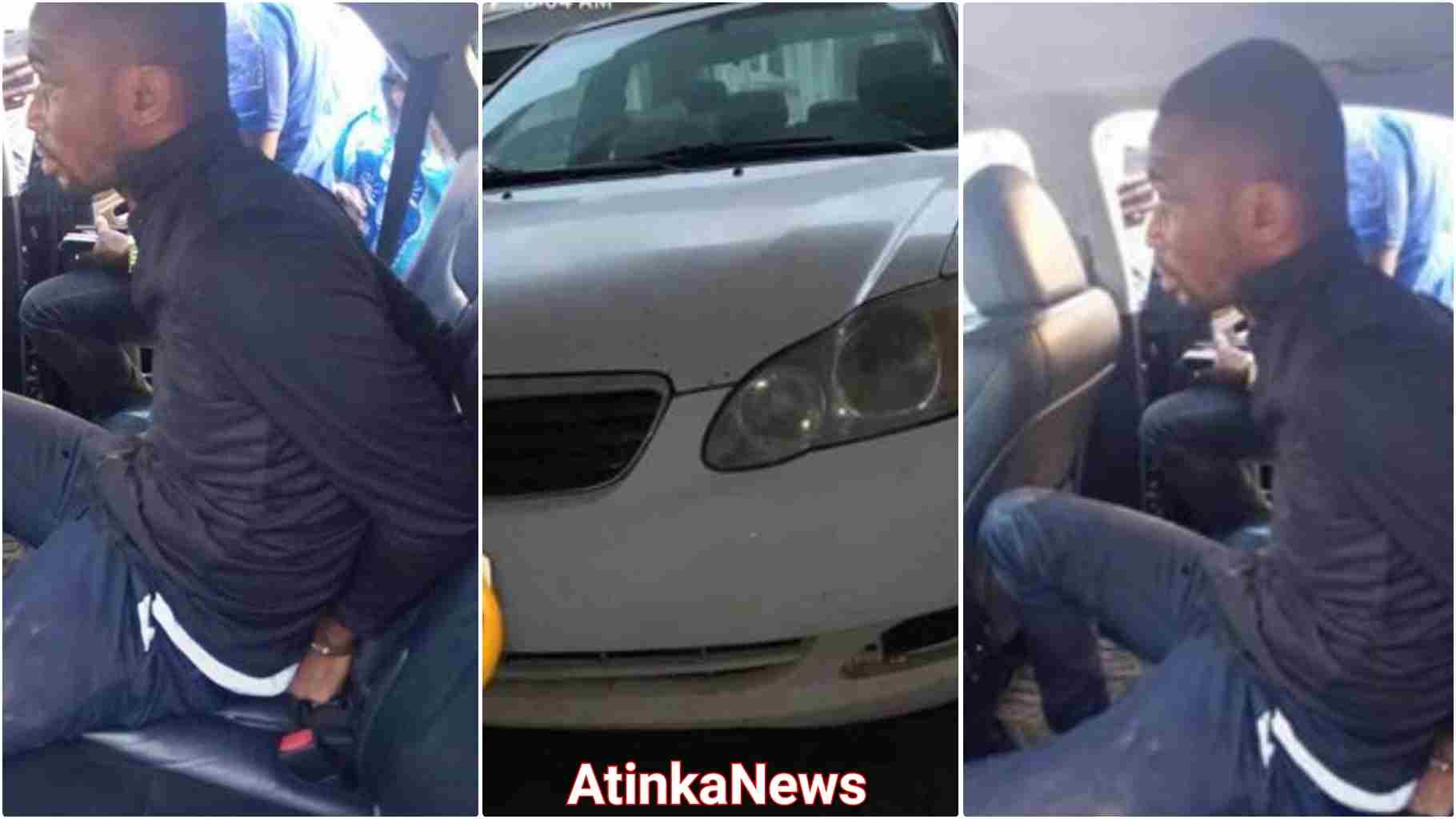 Pastor arrested after snatching Uber driver's car (photos) - AtinkaNews