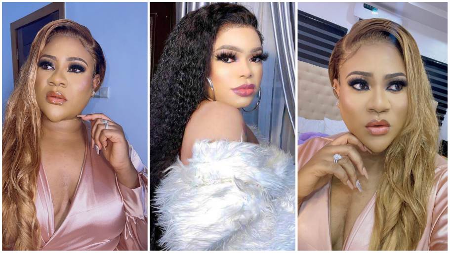 Nkechi Blessing and Bobrisky fight