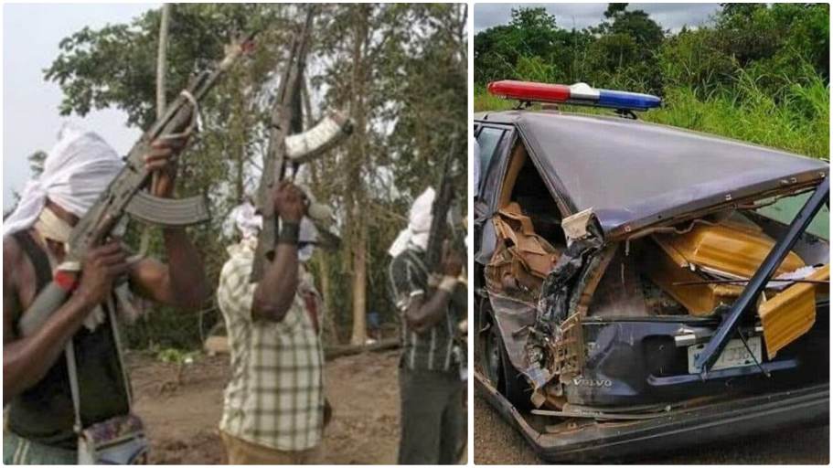 Gunmen attacked vehicle conveying a dead body