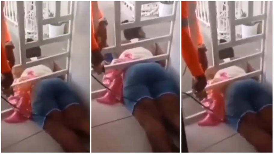 Woman gets trapped while sneaking to catch cheating husband