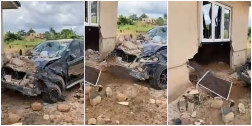 Cash wash man crashes client's Mercedes Benz