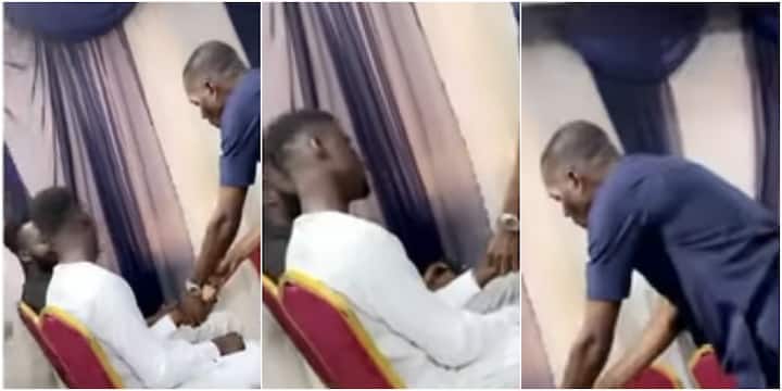 Drama as Church member refuses to give usher his phone