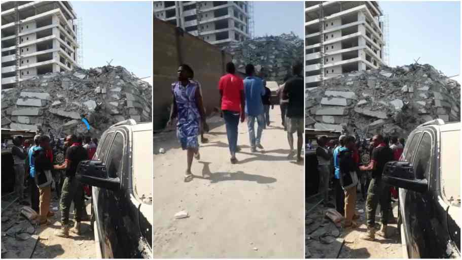 building collapsed in the Ikoyi area of Lagos State