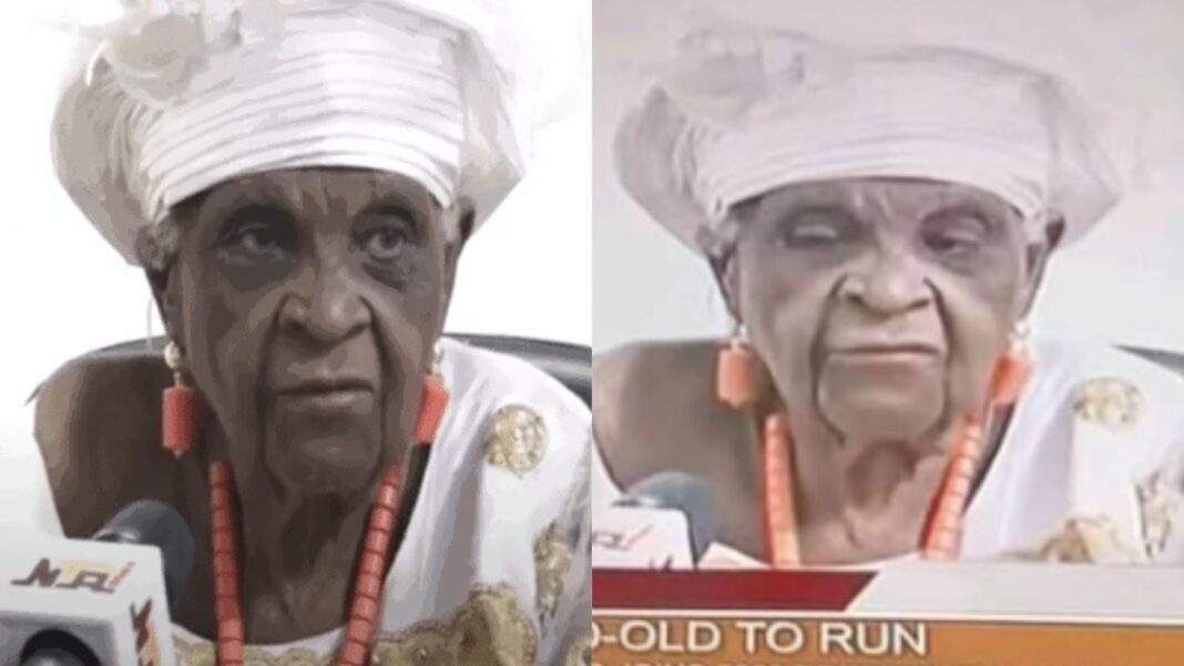 102-year-old woman announces her intention to join Presidential race