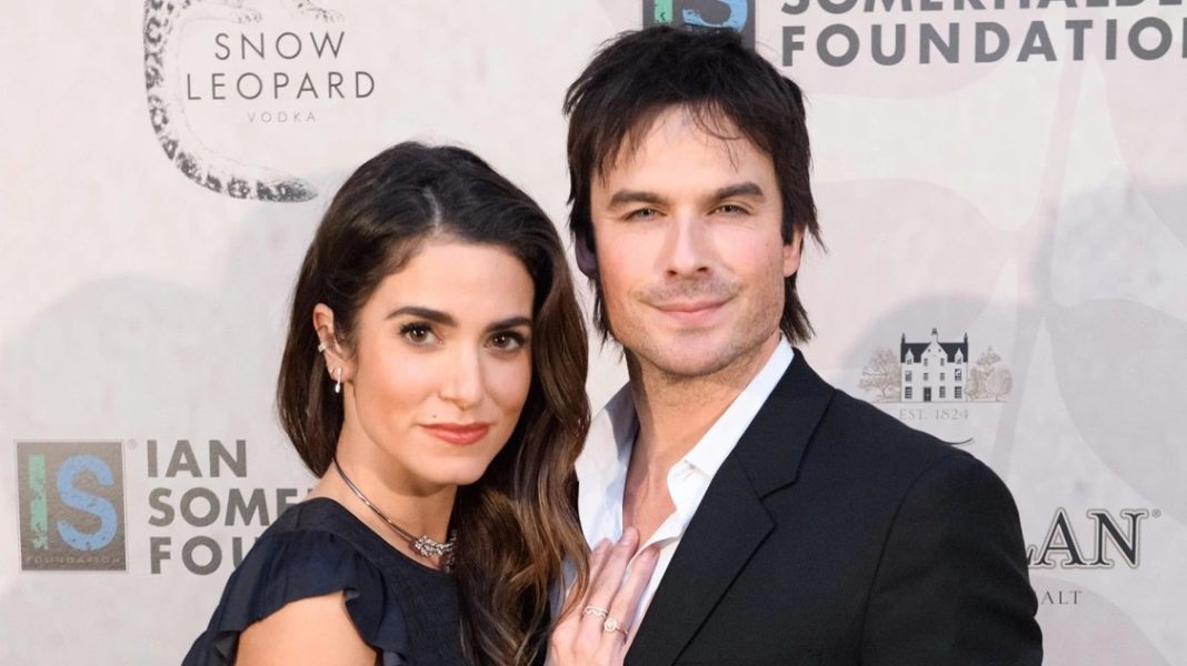 Nikki Reed and Ian Somerhalder