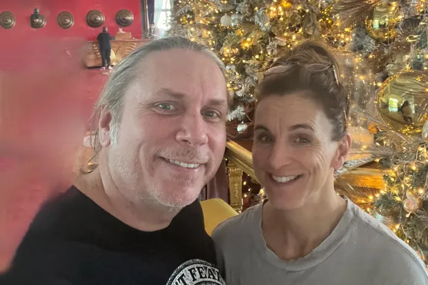 Brian Barczyk and wife