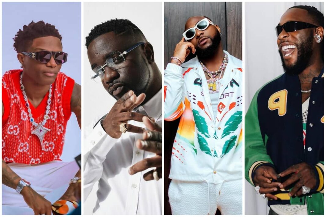 Sarkodie jabs Davido, Burna Boy and Wizkid