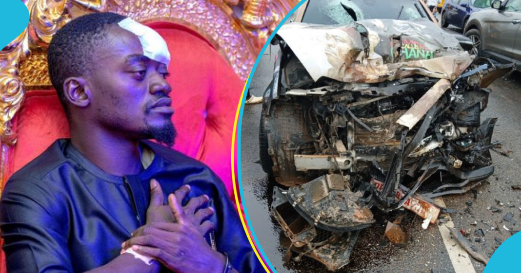 Nkansah Lil Win's car accident