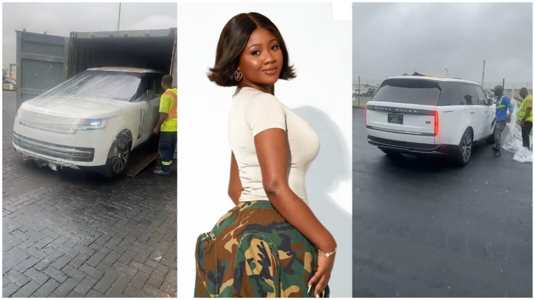 Actress Salma Mumin new Range Rover