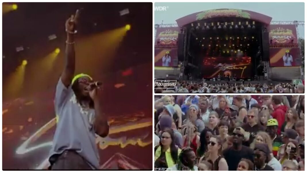 Stonebwoy performance Summerjam Festival Germany