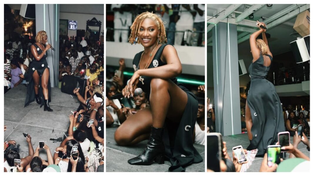 Wendy Shay Italy preforms