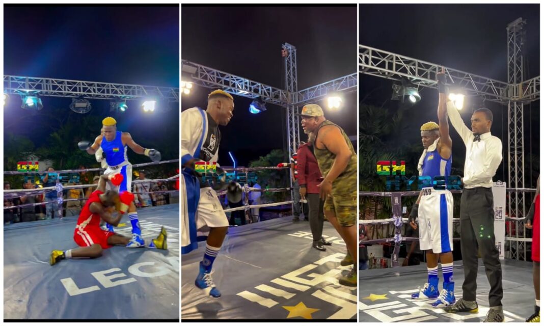 Bukom Banku jubilates with his son Ambitious Tilapia