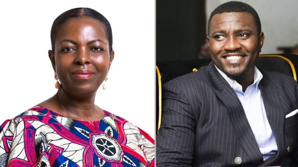 John Dumelo and Lydia Alhassan