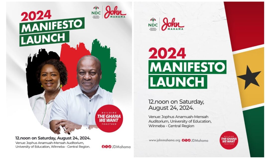 NDC Manifesto Launch