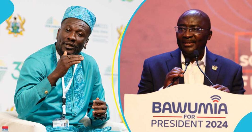 Asamoah Gyan 'ditches' Dr Bawumia and NPP